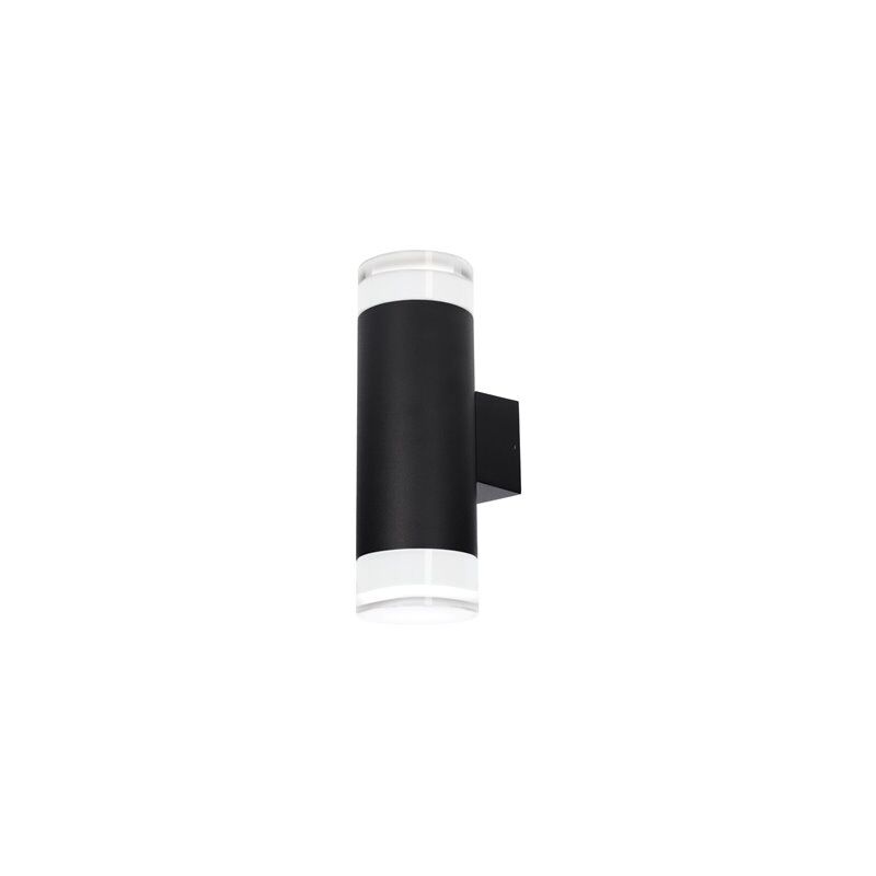 foto del prodotto applique serie meluco 2 luci gu10max. 35w ip54 nero