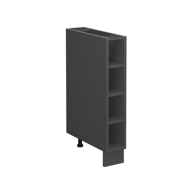 foto del prodotto scaffale da cucina fame line, antracite, 15 cm senza piano di lavoro vicco