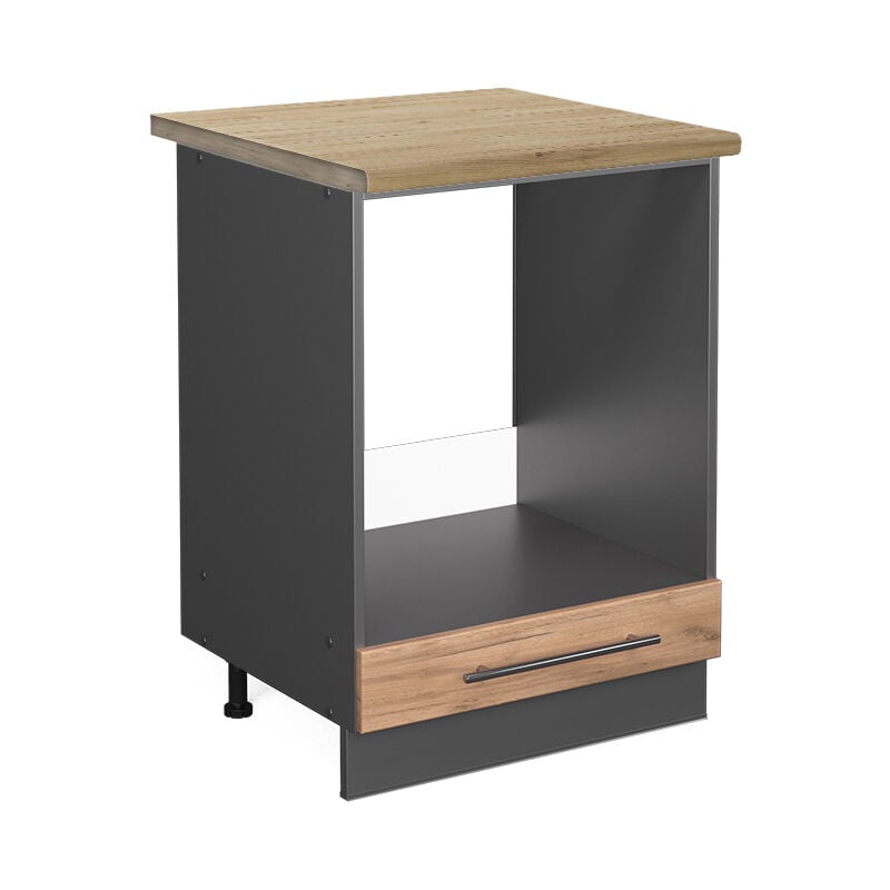 foto del prodotto mobile per forno da incasso fame line, quercia dorata, 60 cm , pl rovere, vicco