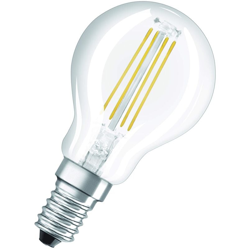 immagine 0 del prodotto base classic lampada led a filamento, e14, 4.3 watts, bianco, 2 unit osram
