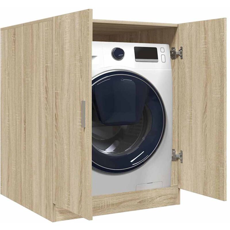 foto del prodotto mobile per lavatrice rovere sonoma 70,5x71,5x91,5 cm vidaxl