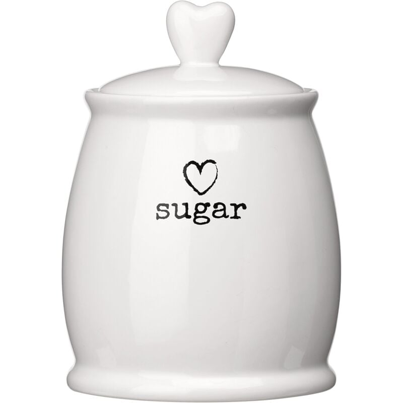 foto del prodotto premier housewares charm barattolo da t , ceramica, white, 12 x 12 x 16 cm