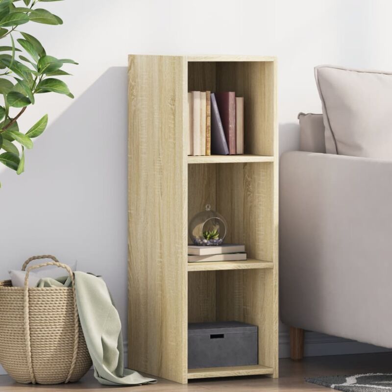 foto del prodotto vidaxl credenza rovere sonoma 30x41x93 cm in legno multistrato