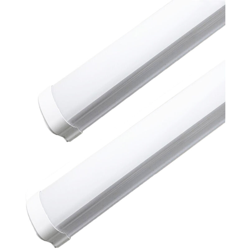 foto del prodotto plafoniera led 60cm 18w 220v bordo bianco alto ip65 p51 18wluce neutra naturale 4200k