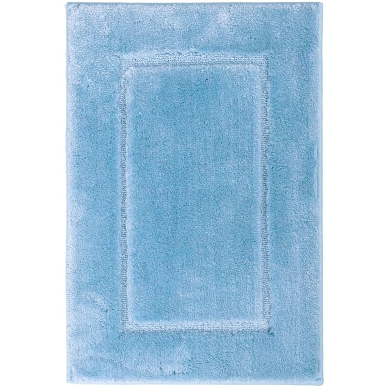 foto del prodotto ridder 7011103 tappetino senza scollatura, circa 50 x 50 cm., poliestere, azzurro, ca. 40x60 cm
