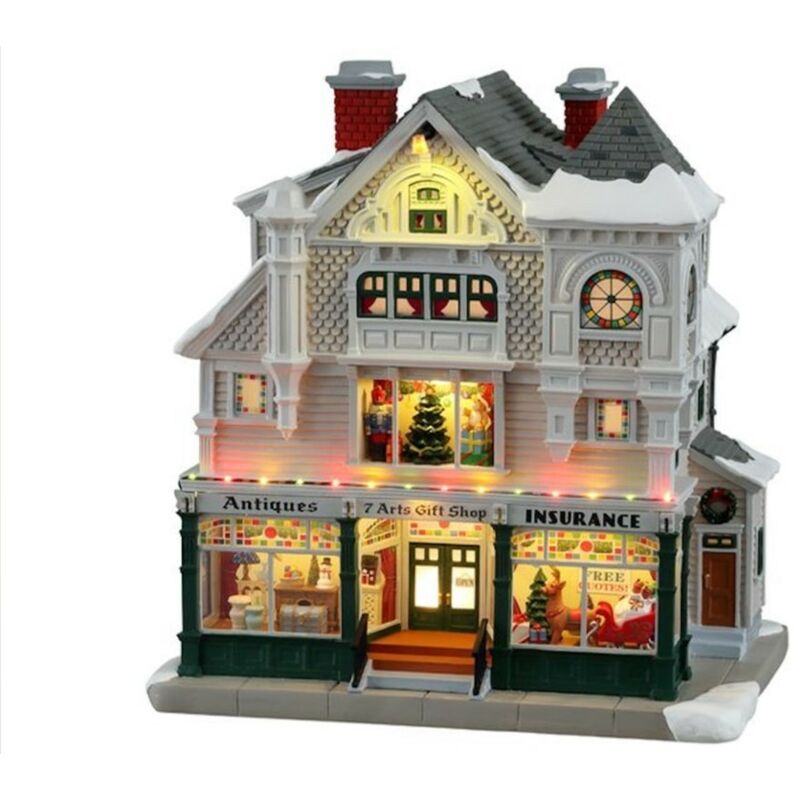 foto del prodotto lemax antique gift shop 15806 villaggio di natale