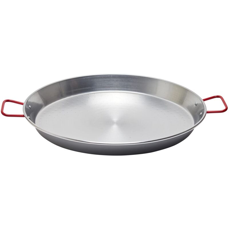 foto del prodotto garcima la ideal 2897800 paellera in ferro spazzolato, diametro 46 cm