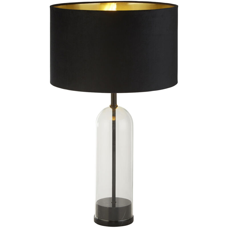 foto del prodotto searchlight lampada da scrivania contemporanea oxford acciaio ottone 1 luce e27