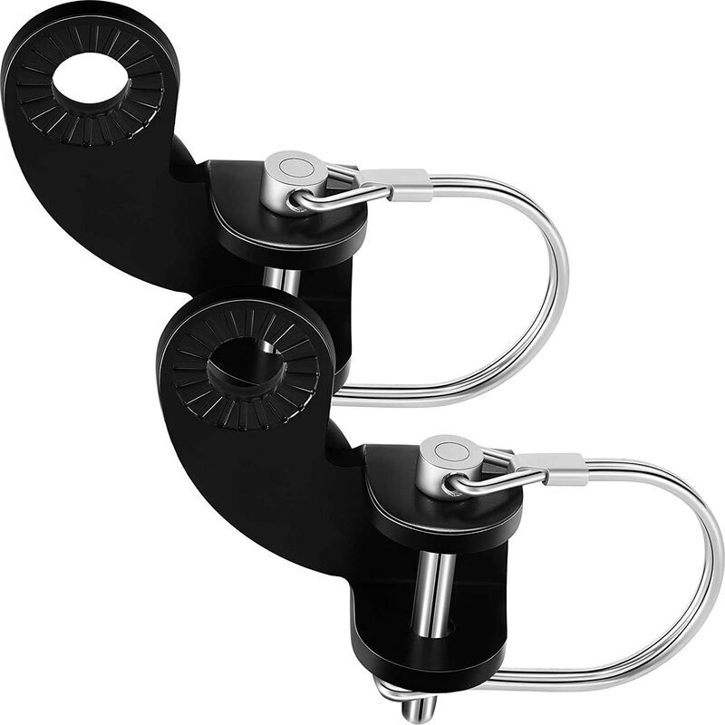 foto del prodotto aiperq set burley gancio per bici gancio per rimorchio bici staffa per gancio per bici spina di ricambio angolare 12,2mm gancio per rimorchio bici