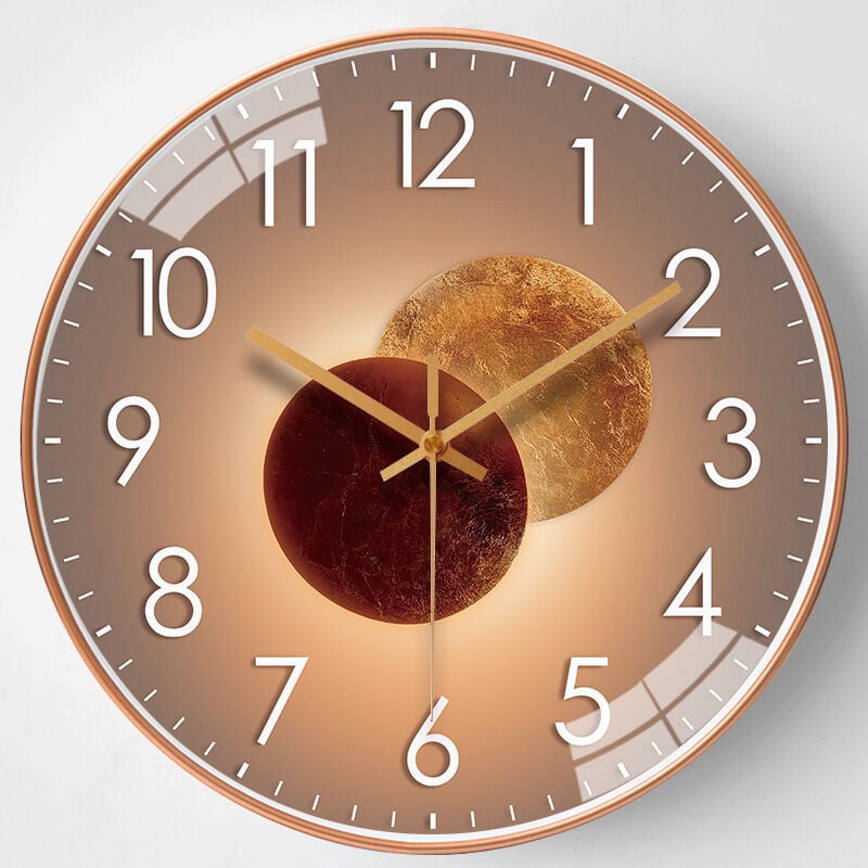 foto del prodotto aiperq candyalley orologio da parete moderno senza ticchettio orologio da parete al quarzo 30 cm orologio da parete da cucina orologio da parete