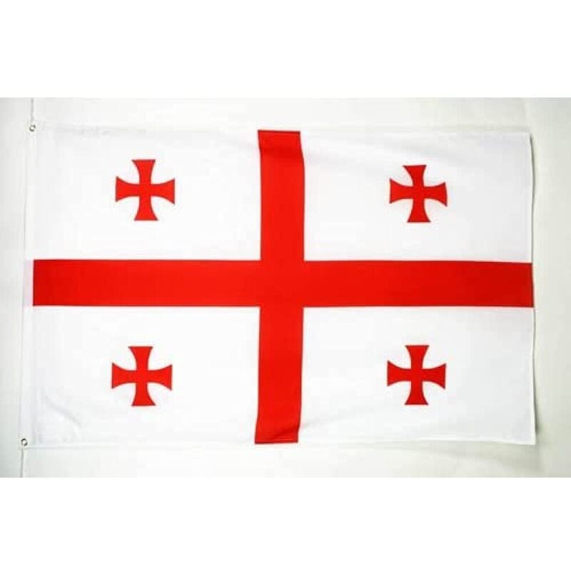 foto del prodotto az flag bandiera georgia 90x60cm gran bandiera georgiana 60 x 90 cm poliestere leggero bandiere