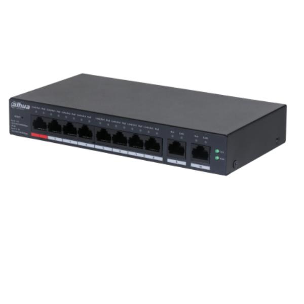 immagine 0 del prodotto dahua technology dh cs4010 8gt 110 switch di rete gestito l2 gigabit ethernet 10 100 1000 supporto power over ethernet poe nero