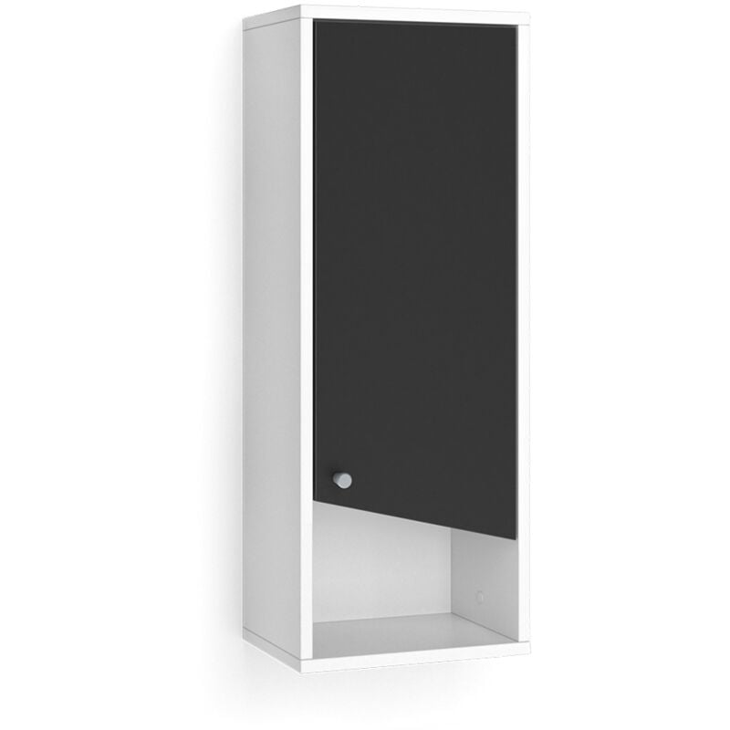 foto del prodotto vicco mobile da bagno irida, bianco antracite, 30 x 79 cm