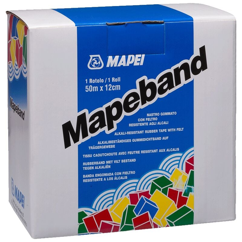 foto del prodotto mapei mapeband da cm.12 rotolo mt.10 bandella per impermebilizzante