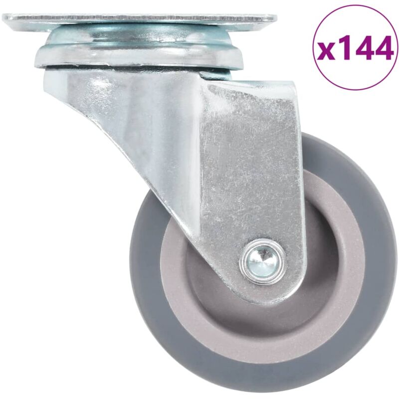 foto del prodotto ruote girevoli 144 pz 50 mm vidaxl