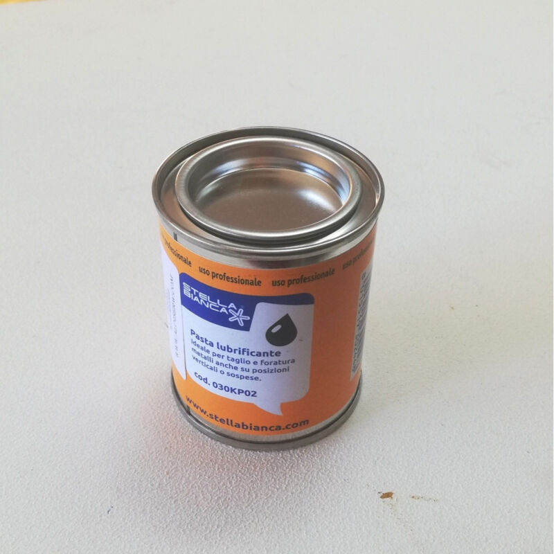 foto del prodotto stella bianca 100gr pasta lubrificante per taglio e foratura metalli
