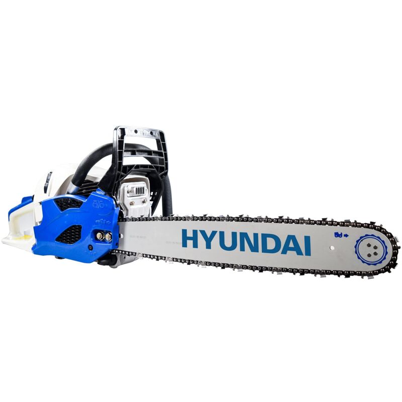 foto del prodotto hyundai hyc5620 motosega a benzina 56 cc con barra oregon da 56 pollici