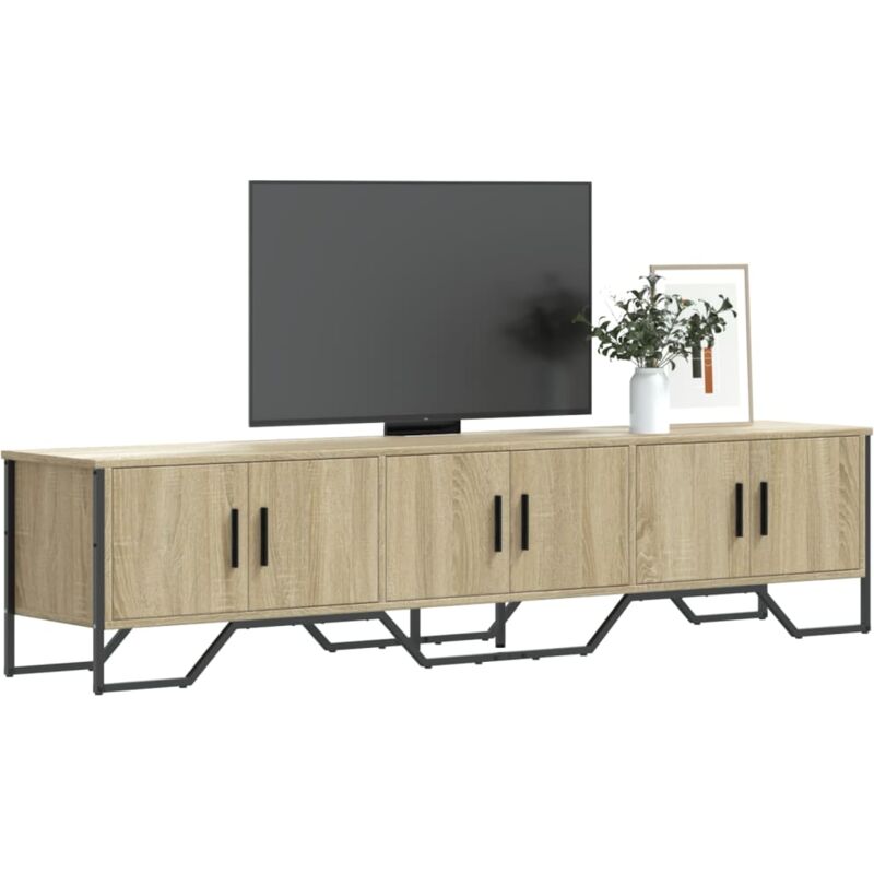 foto del prodotto vidaxl mobile porta tv rovere sonoma 180x34x41 cm legno multistrato
