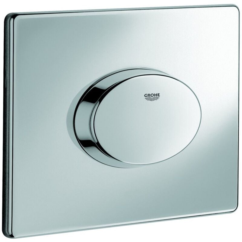 foto del prodotto 38565000 skate air piastra di azionamento wc, doppio scarico, installazione orizzontale, cromo grohe