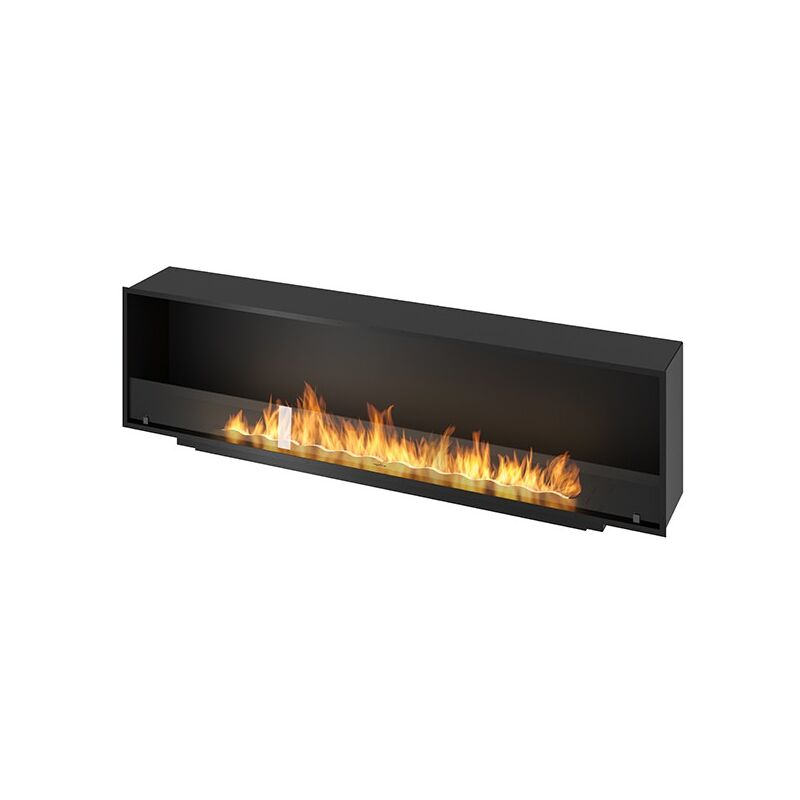 foto del prodotto outinfire slim inside black camino a bioetanolo da incasso cm 200