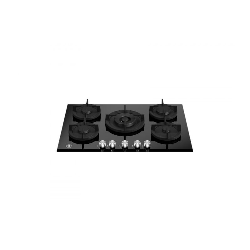 foto del prodotto bertazzoni la germania p755claggn. colore del prodotto nero, posizionamento dell apparecchio da incasso, tipo di piano cottura gas. bruciatore
