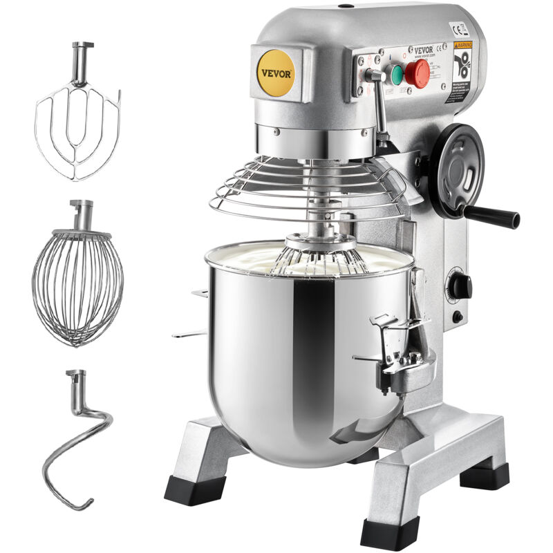 foto del prodotto mophorn vevor impastatrice planetaria velocita regolabile 1100w ciotola capienza 33l 30qt, impastatrice elettrica da cucina commerciale velocita 3