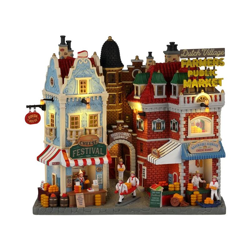 foto del prodotto lemax dutch cheese festival farmers market b o 4.5v cod. 25868