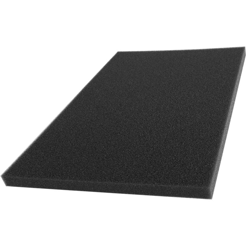 foto del prodotto filtro aria schiuma spugna universale 300x210mm 60ppi aspirazione moto auto, 10mm