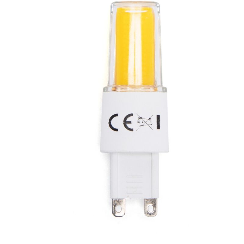 immagine 0 del prodotto lampadina led g9 a capsula 3,3w cob in vetro trasparente bianco caldo 3000k aigostar