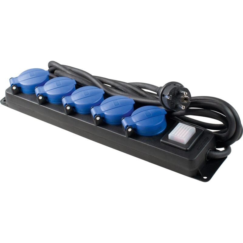 foto del prodotto 38605 ciabatta elettrica 4,5 m, h07rn f 3g1,5 ip44 as schwabe