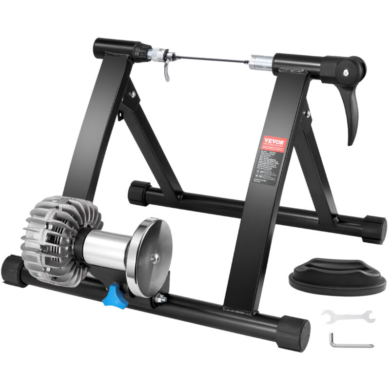 foto del prodotto mophorn vevor supporto per allenamento per bici, rullo per bici stazionario fluido per ruote da 66 74 cm, motore a volano con riduzione del rumore,