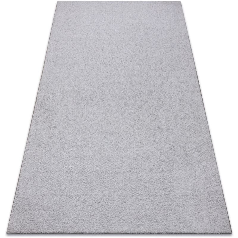 foto del prodotto rugsx tappeto moquette velvet micro grigio 90 pianura tinta unita grey 150x200 cm