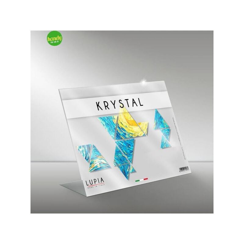 immagine 0 del prodotto porta documenti krystal lupia plexiglass 10x15 cm orizzontale trasparente