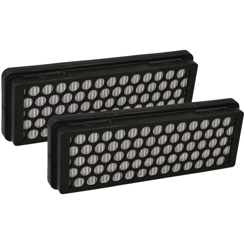 immagine 0 del prodotto 2x filtro compatibile con samsung vcc7480v3r xen, vcc7480v3r xeh, vcc7480v3r xeg aspirapolvere filtro hepa a pieghe piatte nero bianco vhbw