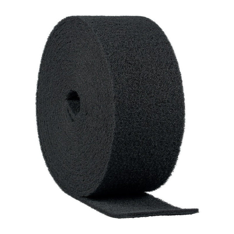 foto del prodotto klingspor rotolo di vello abrasivo nro 500 l.10m w.150mm nero medio