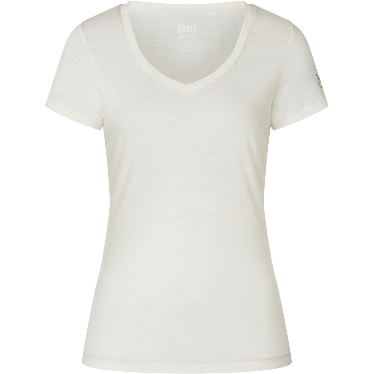 foto del prodotto super.natural donna maglia a manica corta sierra140 v neck
