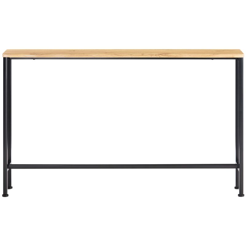 foto del prodotto tavolo da consolle vintage tavolo da ingresso tavolo per divano salvaspazio l120p20a80 cm naturale fsb19 l e sobuy