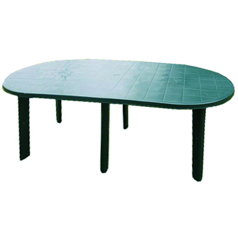 foto del prodotto tavolo da giardino tavolo 180 verde cm.181x90x72h. cm.181x90x72h. peso kg.13,4