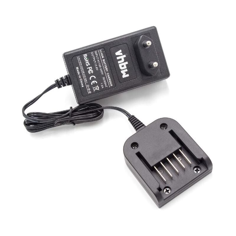 immagine 0 del prodotto vhbw caricabatterie compatibile con makita tw140dz, tw140dwae, um600, um600dwaex, um600dsmex, um600dsme, um600d batterie li ion di attrezzi, 12,6v