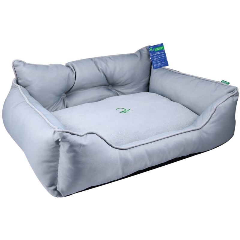 foto del prodotto lettino per animali benetton 65x50x20cm poliestere grigio