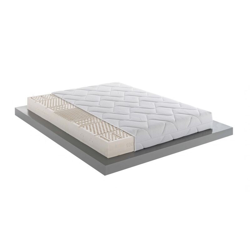 immagine 0 del prodotto materasso lattice 100 h1 matrimoniale 160x190 green h18 a sette zone di portanza differenziata, sdoderabile e lavabile. mentor