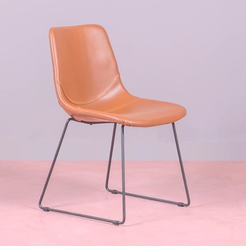 foto del prodotto sedia industriale vintage city arancione nest dream