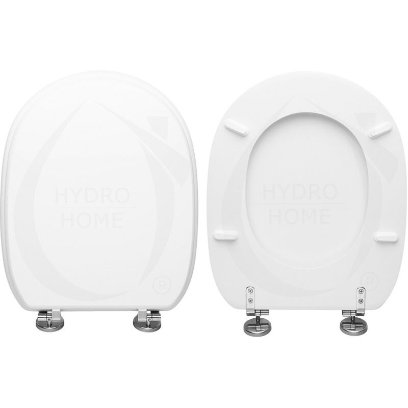 foto del prodotto hydro home copriwater angela hidra legno rivestito in resina poliestere bianco