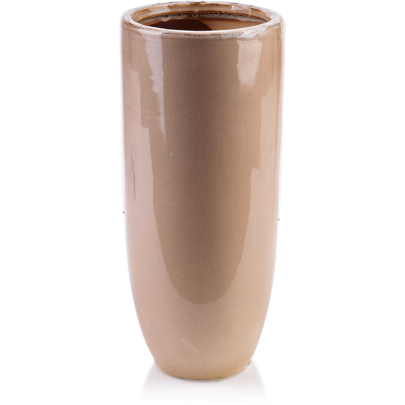 foto del prodotto vaso yanda beige 11xh25,5cm