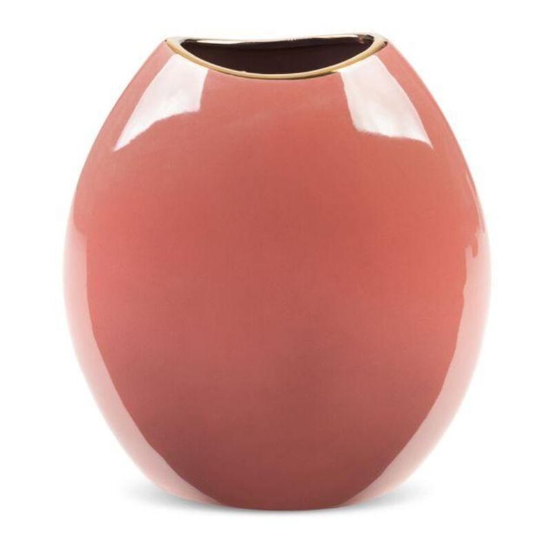foto del prodotto vaso decorativo sibel 04 22x12x25 cm rosa scuro