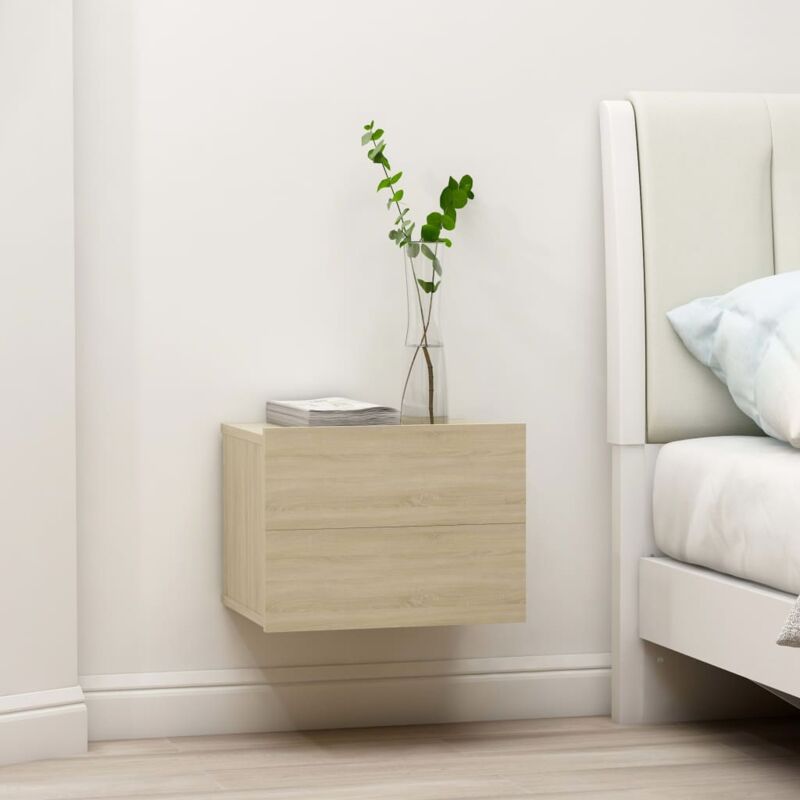 foto del prodotto vidaxl comodino rovere sonoma 40x30x30 cm in legno multistrato