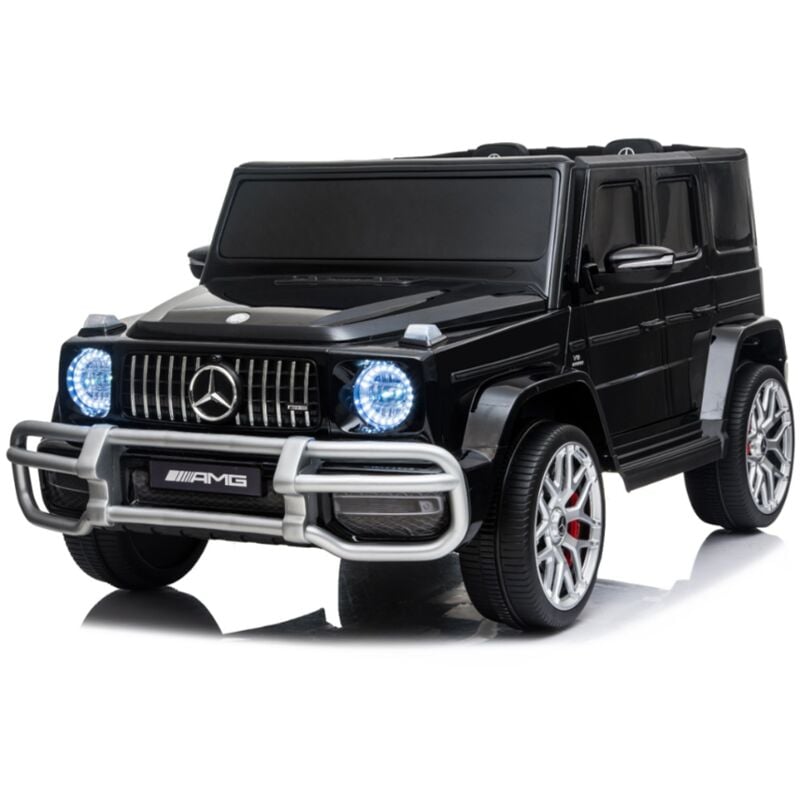 foto del prodotto auto elettrica per bambini mercedes classe g amg 12v big 2 posti nero
