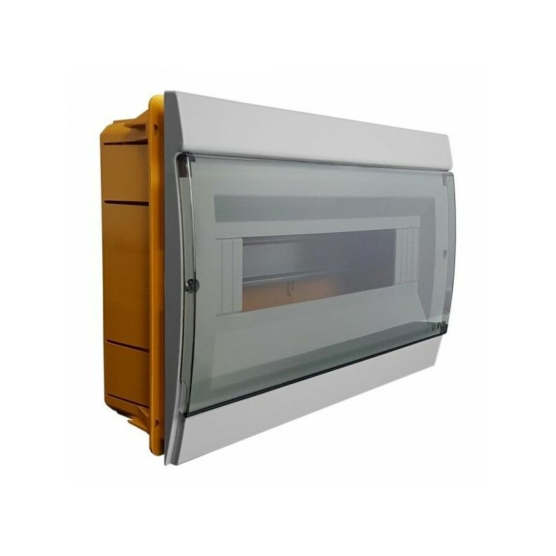 foto del prodotto marlanvil centralino incasso 97012 10 14m barra din quadro elettrico grigio7035