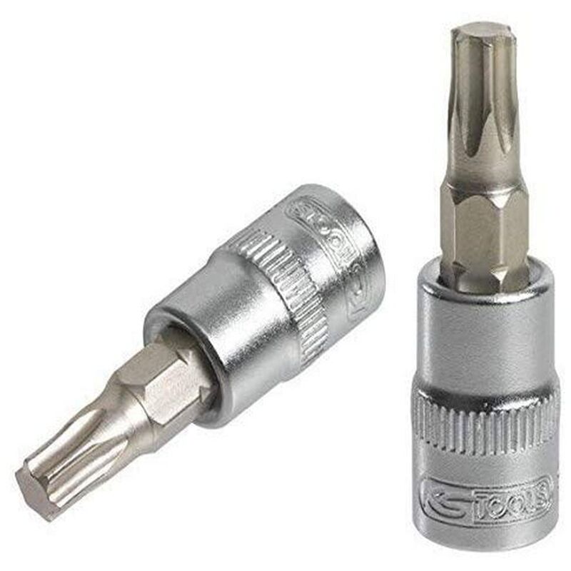 immagine 0 del prodotto ks tools 922.1479 chiave a bussola cacciavite torx 1 4 , l.37 mm t10, gamma ultimate , in cromo vanadio, finitura cromata satinata