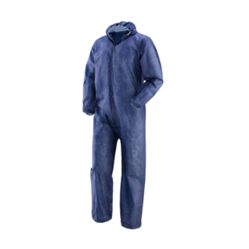 foto del prodotto tuta da lavoro monouso colore blu tg.xl 40gr.